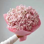 Монобукет из гипсофилы &laquo;Воздушная сказка&raquo; 0