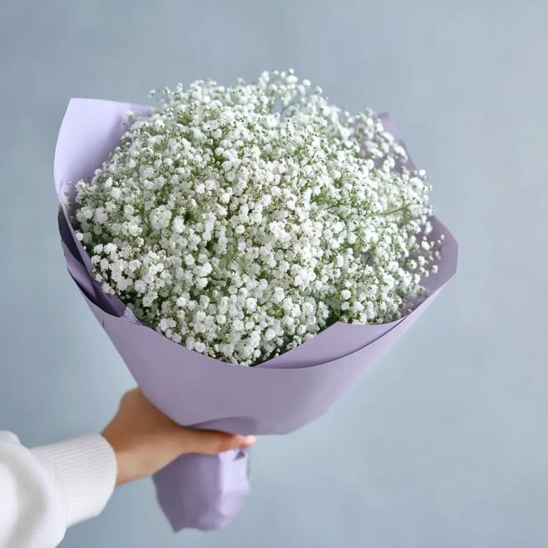 Монобукет из гипсофилы &laquo;Облачная нега&raquo;