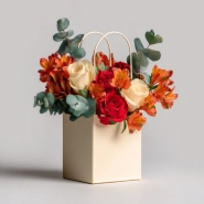 Композиция в сумочке &laquo;Городская флористика&raquo; 0