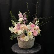 Цветочная композиция  &laquo;Деликатное кружево&raquo; 0