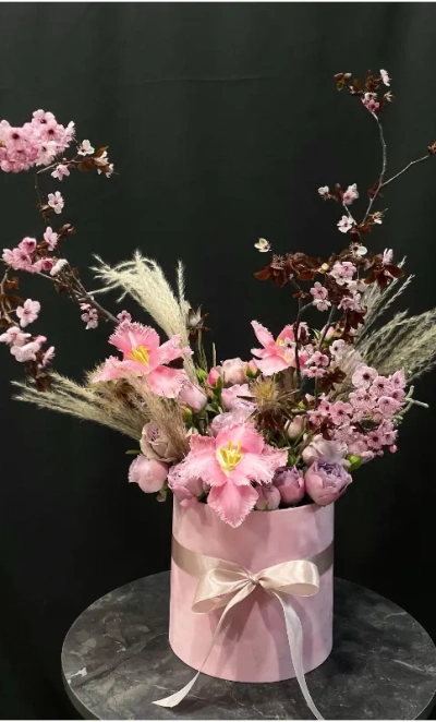 Цветочная композиция «Весеннее дыхание»