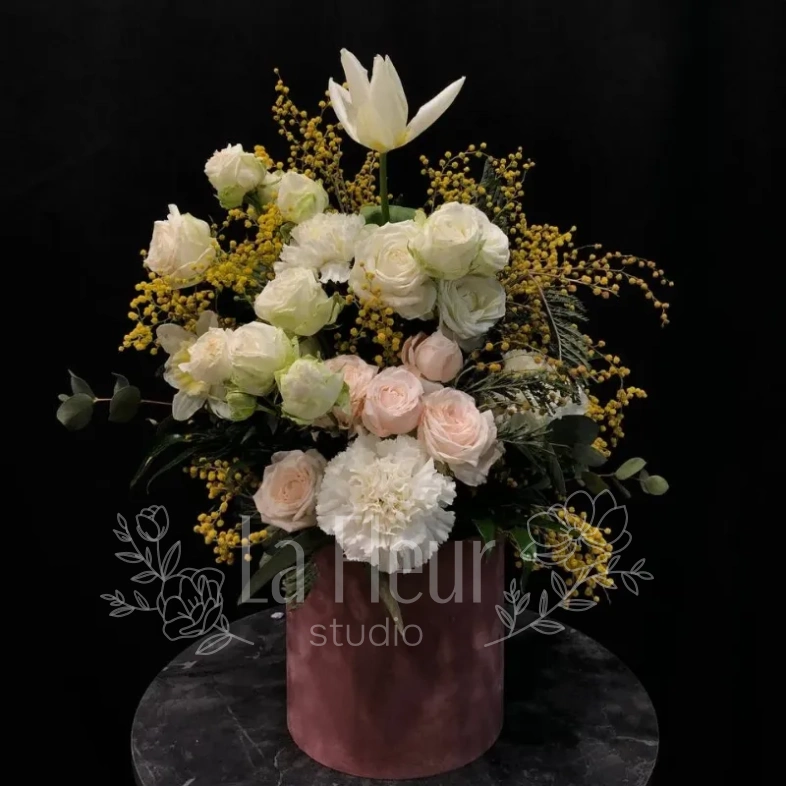 Цветочная композиция &laquo;Нежное сияние&raquo;