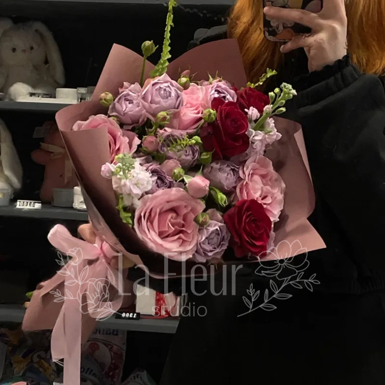 Букет из роз &laquo;Нежная любовь&raquo;