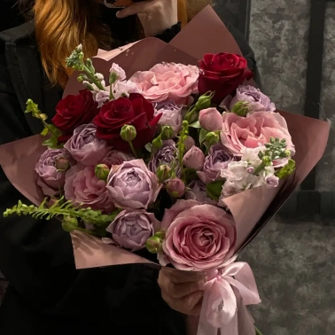 Букет из роз «Нежная любовь»