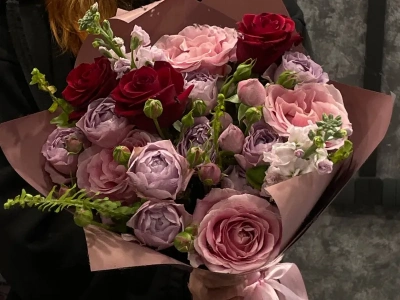 Букет из роз «Нежная любовь»