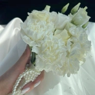 Свадебный букет из эустом 0