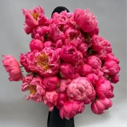 Букет из пионов &laquo;Сочные краски&raquo; 0